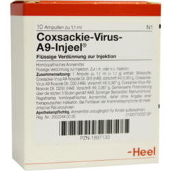 Verpackungsbild (Packshot) von COXSACKIE-Virus A9 Injeel Ampullen