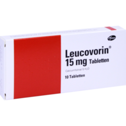 Verpackungsbild (Packshot) von LEUCOVORIN 15 mg Tabletten