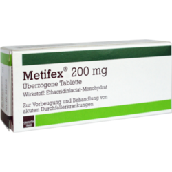 Verpackungsbild(Packshot) von METIFEX 200 mg überzogene Tabletten