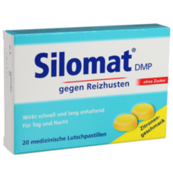 Verpackungsbild (Packshot) von SILOMAT DMP Lutschpastillen