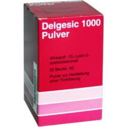 Verpackungsbild(Packshot) von DELGESIC 1000 Pulver