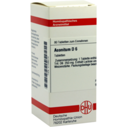 Verpackungsbild (Packshot) von ACONITUM D 6 Tabletten