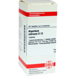 Verpackungsbild (Packshot) von ARGENTUM NITRICUM D 12 Tabletten