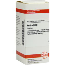 Verpackungsbild (Packshot) von ARNICA D 30 Tabletten