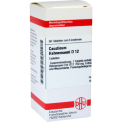 Verpackungsbild (Packshot) von CAUSTICUM HAHNEMANNI D 12 Tabletten