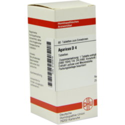 Verpackungsbild (Packshot) von AGARICUS D 4 Tabletten
