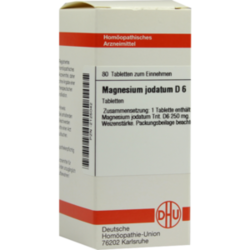 Verpackungsbild (Packshot) von MAGNESIUM JODATUM D 6 Tabletten