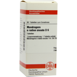 Verpackungsbild (Packshot) von MANDRAGORA E radice siccata D 6 Tabletten