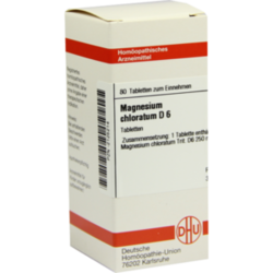 Verpackungsbild (Packshot) von MAGNESIUM CHLORATUM D 6 Tabletten