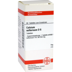 Verpackungsbild (Packshot) von CALCIUM SULFURICUM D 6 Tabletten