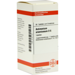 Verpackungsbild (Packshot) von ANTIMONIUM ARSENICOSUM D 6 Tabletten