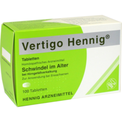 Verpackungsbild (Packshot) von VERTIGO HENNIG Tabletten
