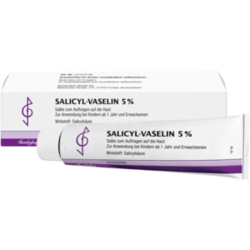 Verpackungsbild (Packshot) von SALICYL VASELIN 5% Salbe