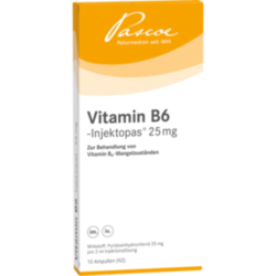 Verpackungsbild (Packshot) von VITAMIN B6-INJEKTOPAS 25 mg Injektionslösung