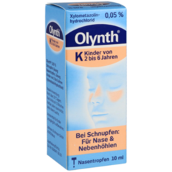 Verpackungsbild (Packshot) von OLYNTH 0,05% für Kinder Nasentropfen