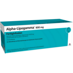 Verpackungsbild (Packshot) von ALPHA-LIPOGAMMA 600 mg Fertiginfusion Dsfl.