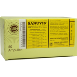 Verpackungsbild (Packshot) von SANUVIS Injektion Ampullen