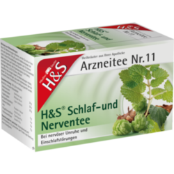 Verpackungsbild(Packshot) von H&S Schlaf- und Nerventee Filterbeutel