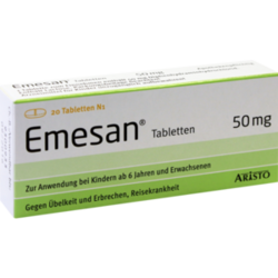 Verpackungsbild (Packshot) von EMESAN Tabletten