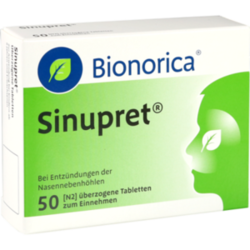 Verpackungsbild (Packshot) von SINUPRET überzogene Tabletten