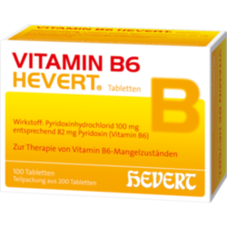 Verpackungsbild (Packshot) von VITAMIN B6 HEVERT Tabletten
