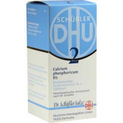 Verpackungsbild (Packshot) von BIOCHEMIE DHU 2 Calcium phosphoricum D 3 Tabletten