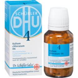 Verpackungsbild (Packshot) von BIOCHEMIE DHU 4 Kalium chloratum D 6 Tabletten
