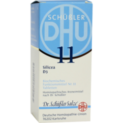 Verpackungsbild (Packshot) von BIOCHEMIE DHU 11 Silicea D 3 Tabletten