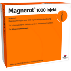 Verpackungsbild (Packshot) von MAGNEROT 1000 Injekt Ampullen