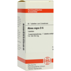 Verpackungsbild (Packshot) von ABIES NIGRA D 6 Tabletten