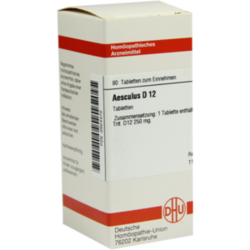 Verpackungsbild (Packshot) von AESCULUS D 12 Tabletten