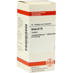 Verpackungsbild (Packshot) von ARNICA D 10 Tabletten