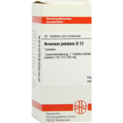 Verpackungsbild (Packshot) von ARSENUM JODATUM D 12 Tabletten