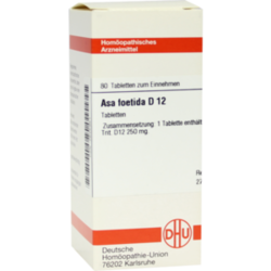 Verpackungsbild (Packshot) von ASA FOETIDA D 12 Tabletten