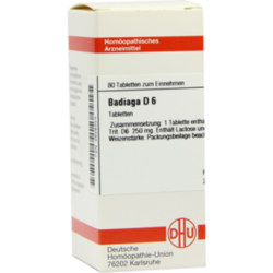 Verpackungsbild (Packshot) von BADIAGA D 6 Tabletten