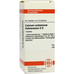 Verpackungsbild (Packshot) von CALCIUM CARBONICUM Hahnemanni D 8 Tabletten