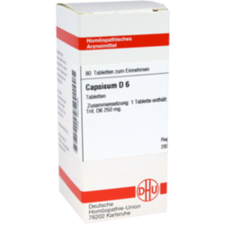 Verpackungsbild (Packshot) von CAPSICUM D 6 Tabletten