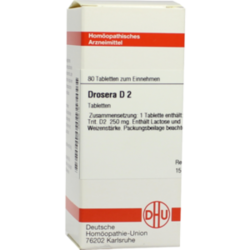 Verpackungsbild (Packshot) von DROSERA D 2 Tabletten