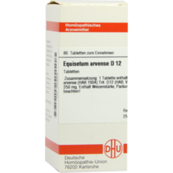 Verpackungsbild (Packshot) von EQUISETUM ARVENSE D 12 Tabletten