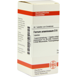 Verpackungsbild (Packshot) von FERRUM ARSENICOSUM D 6 Tabletten