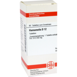 Verpackungsbild (Packshot) von HAMAMELIS D 12 Tabletten