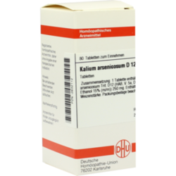 Verpackungsbild (Packshot) von KALIUM ARSENICOSUM D 12 Tabletten