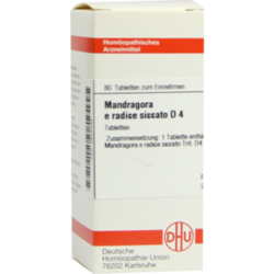 Verpackungsbild (Packshot) von MANDRAGORA E radice siccata D 4 Tabletten