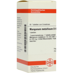 Verpackungsbild (Packshot) von MANGANUM METALLICUM D 6 Tabletten