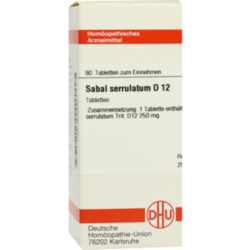Verpackungsbild (Packshot) von SABAL SERRULATUM D 12 Tabletten