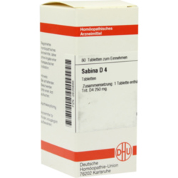 Verpackungsbild (Packshot) von SABINA D 4 Tabletten