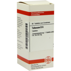 Verpackungsbild (Packshot) von TABACUM D 6 Tabletten