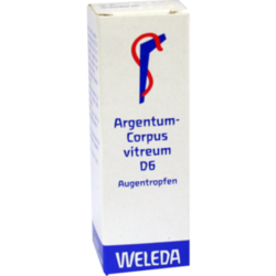 Verpackungsbild (Packshot) von ARGENTUM CORPUS Vitreum D 6 Augentropfen