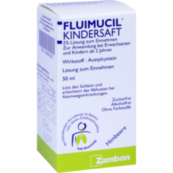 Verpackungsbild(Packshot) von FLUIMUCIL Kindersaft