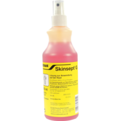 Verpackungsbild(Packshot) von SKINSEPT G Hautdesinfektion Sprühflasche